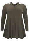 Tunic wide bottom strap DOLCE - green - #4