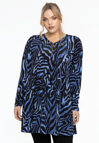Tunique wide bottom fermeture éclair KAMEOTuniek wide bottom met rits KAMEO - blue - #1