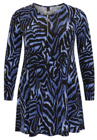 Tunique wide bottom fermeture éclair KAMEOTuniek wide bottom met rits KAMEO - blue - #4