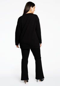 Sweater strass POODLE - black - #3
