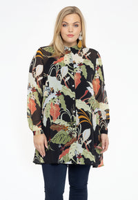 Blouse wide bottom ZAZOE - black - #2