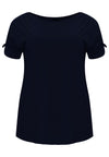Tunic shoulder strings DOLCE - blue - #4