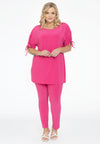 Tunic shoulder strings DOLCE - pink - #5