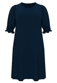 Dress puff sleeve DOLCE - blue - #3