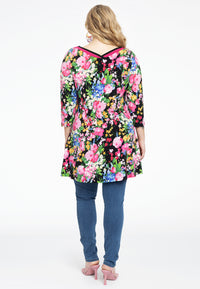 Tunic wide bottom DIANA - black - #3