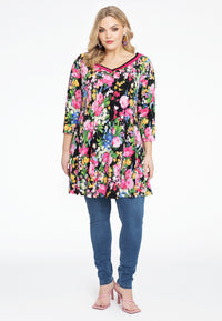 Tunic wide bottom DIANA - black - #1
