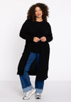 Cardigan long Woolmix - black