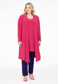 Cardigan pleated DOLCE - pink - #2