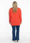 Pull v-neck cashmere - orange - #3