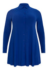 Blouse A-line DOLCE - indigo - #4