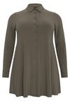 Blouse A-line DOLCE - light green - #4