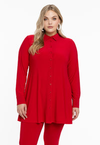 Blouse A-line DOLCE - red - #1