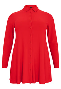 Blouse A-line DOLCE - red - #4