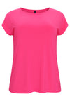 T-shirt cap sleeves DOLCE - pink - #4