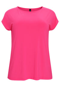 T-shirt cap sleeves DOLCE - pink - #4