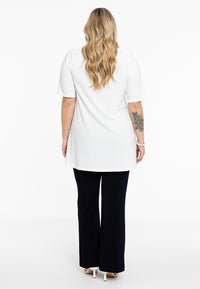 T-shirt coupe évasée DOLCETunic flare DOLCE - ecru - #3