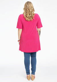 Tunic wide bottom DOLCE - pink - #3