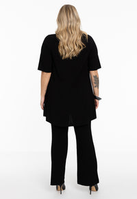 Tunic Swing short sleeve DOLCE - black - #3