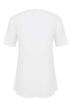 Tunic flare COTTON - white - #3