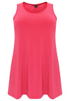 Singlet flare DOLCE - pink - #4