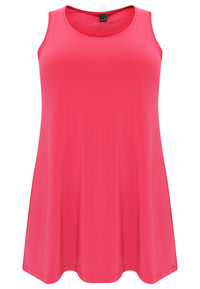 Singlet flare DOLCE - pink - #4
