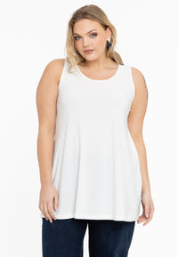 Singlet flare DOLCE - ecru - #1