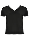 T-shirt v-neck DOLCE - black - #3