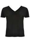 T-shirt v-neck DOLCE - black - #3