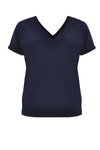 T-shirt double col en V DOLCET-shirt v-neck DOLCE - blue - #4