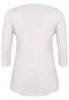 Tunic flare fit buttons COTTON - white - #3