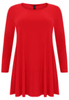 Tunic wide bottom DOLCE - red - #4