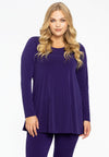 Tunic wide bottom DOLCE - purple