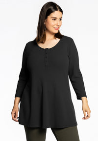 Tunic flare DIAGONAL - black - #1