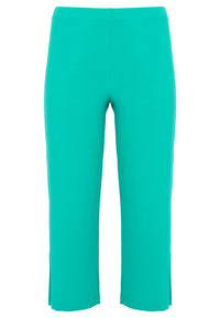 Cropped trousers splits DOLCE - turquoise - #3