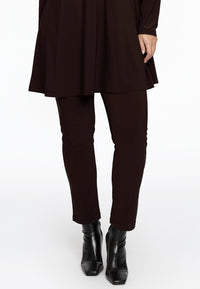 Pencil trousers DOLCE - brown - #2