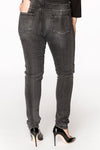 Black washed jeans DENIM - black - #3