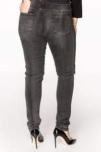 Black washed jeans DENIM - black - #3