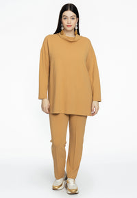 Tregging DIAGONAL - light brown - #1