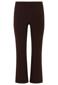 Trousers bootleg DOLCE - brown - #4