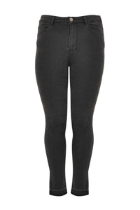 Ripped bottom jeans - grey - #4