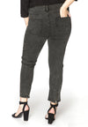 Jeans 7/8 leg zipper - grey - #3
