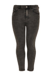 Jeans 7/8 leg zipper - grey - #5