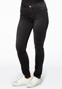 Dark washed jeans 5p DENIM - black - #1