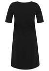 Robe long avec manches courtes COTTONMaxi dress A-line COTTON - black - #5