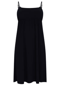 Dress spaghetti elastic waist DOLCE - blue - #3
