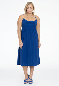 Dress spaghetti elastic waist DOLCE - indigo - #2