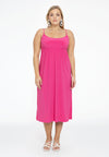 Dress spaghetti elastic waist dolce - rose