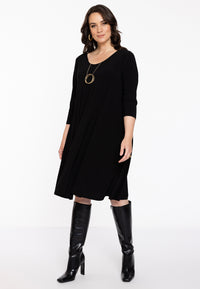 Dress Swing kneelength - black - #2