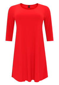 Dress A-line DOLCE - red - #4