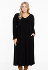 Dress Swing long sleeve DOLCE - black